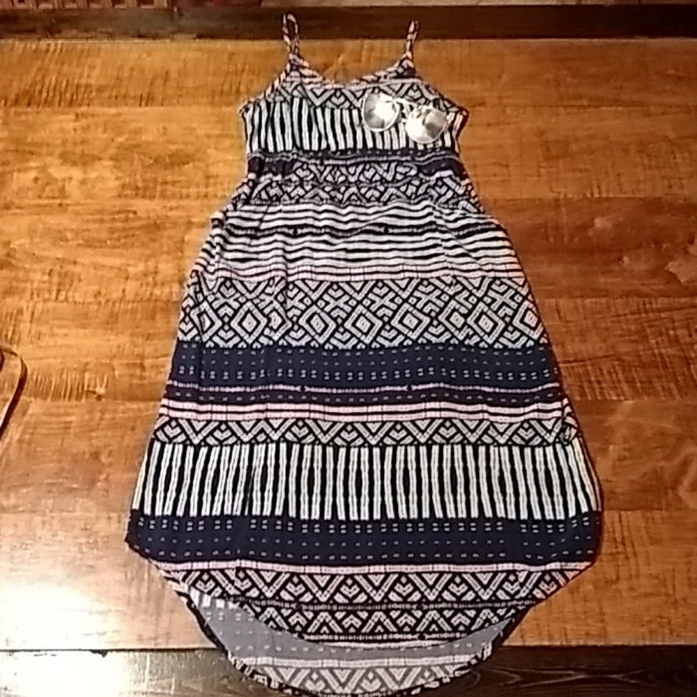 💙 High-low sundress with pockets
